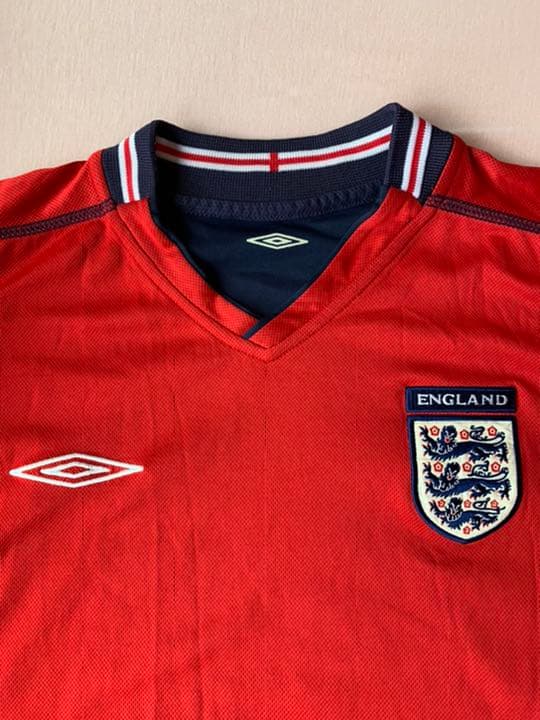 アンブロ '02イングランド代表Awayユニフォーム リバーシブル