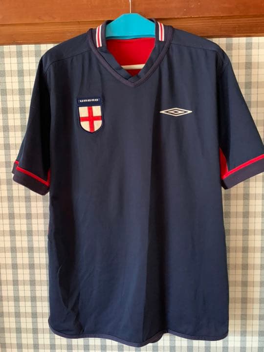 アンブロ '02イングランド代表Awayユニフォーム リバーシブル