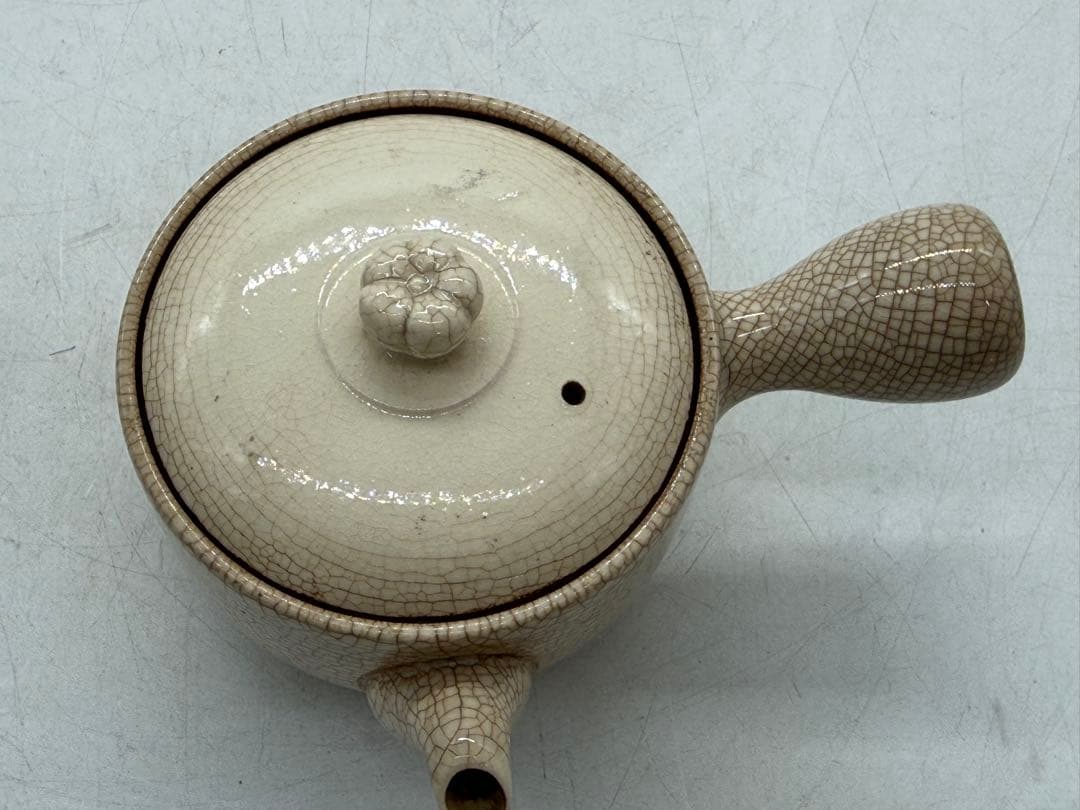 時代　白磁　煎茶器6点セット　京焼　白薩摩　共箱　送料込み260131