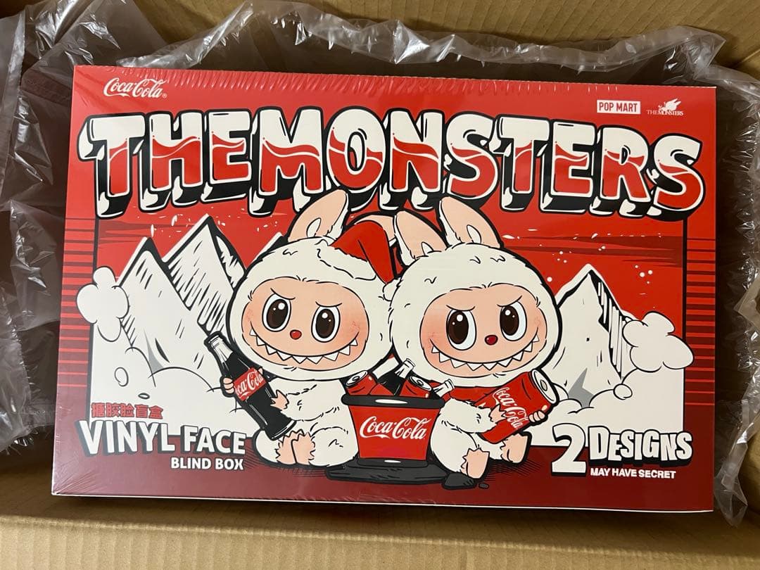 THE MONSTERS LABUBU ぬいぐるみ コーラ　COCA-COLA