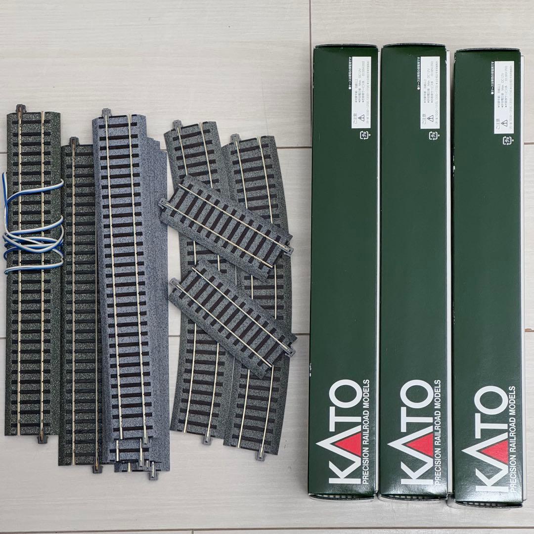 KATO HOゲージ オハ35 ブルー 3両 レール付