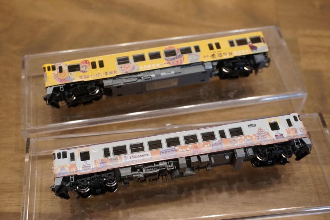 キハ40，47　美咲町エッグデザインコンテスト仕様2両 白色室内灯組込