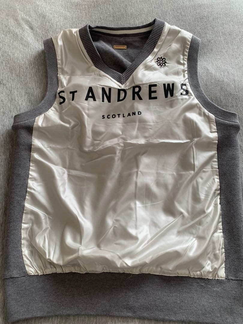 ★新品★ST ANDREWS レディースリバーシブルベスト　防風