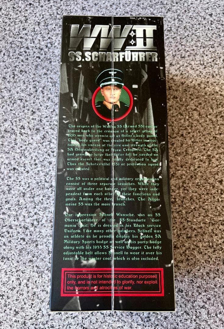 WWⅡ ドイツ親衛隊 シュッツシュタッフェル 1/6 フィギュア 未開封新品