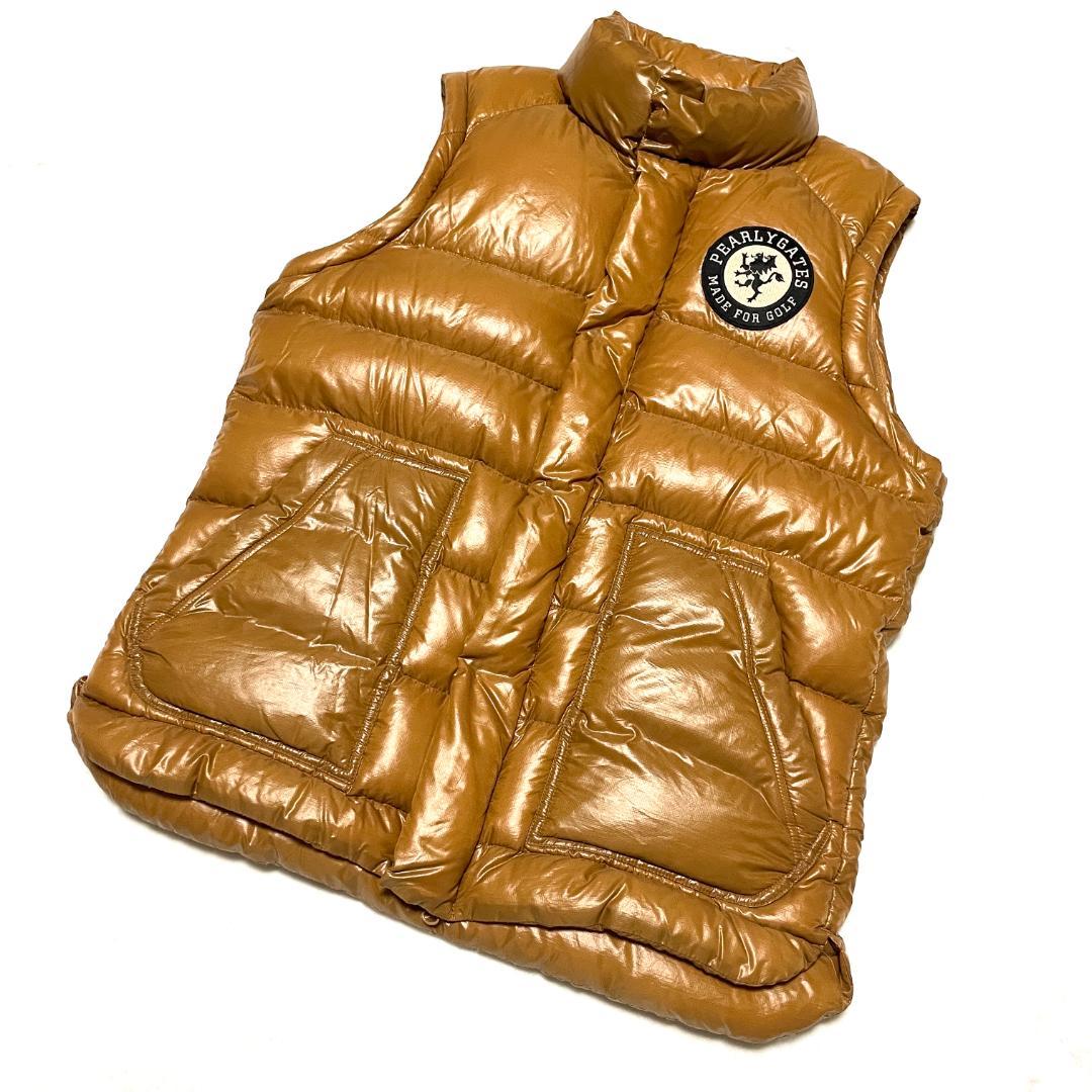 【フォロー割】 美品 パーリーゲイツ ダウンベスト サイズ5 肉厚