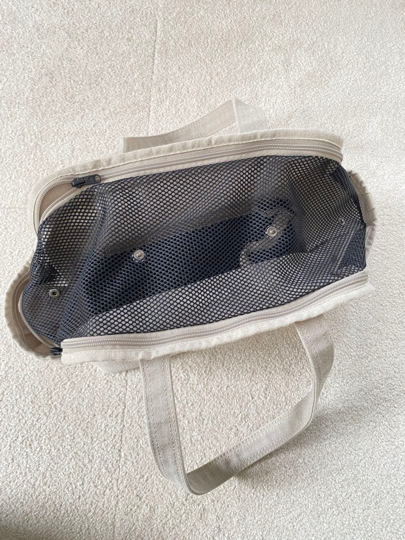 フリーステッチ free stitch キャリーバッグ リネン ソリッド S