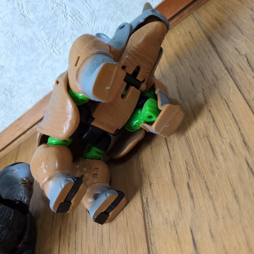 トランスフォーマー　ビーストウォーズ　ビッグホーン　ライノックス　2個セット