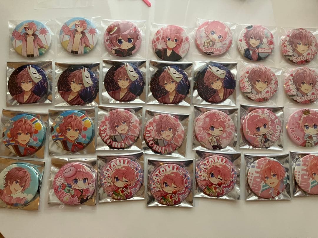 すとぷり さとみくん 缶バッチ