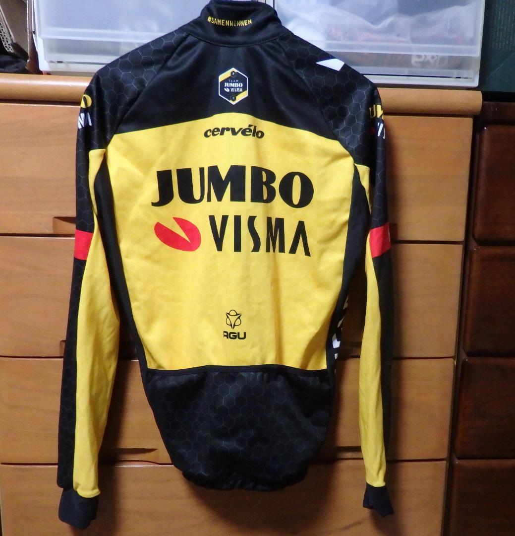 極美品　JUMBO VISMA　長袖ジャージ＋ビブタイツ　Mサイズ　本物正規品