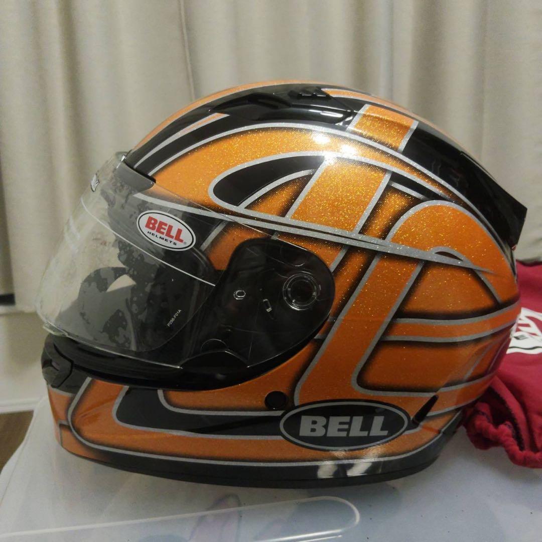【鑑賞用】BELL Vortex Helmet オレンジ/ブラック❁.*・゜