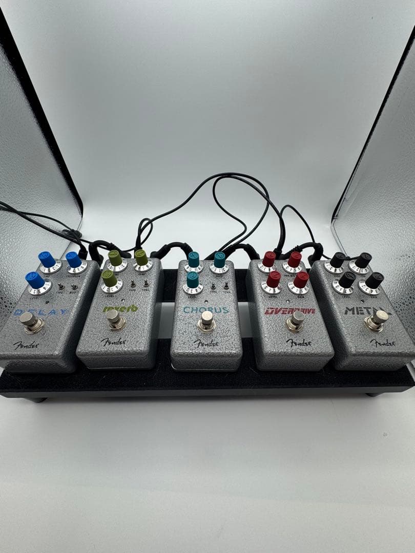 Fender エフェクター5個　ボード付き　まとめ売り