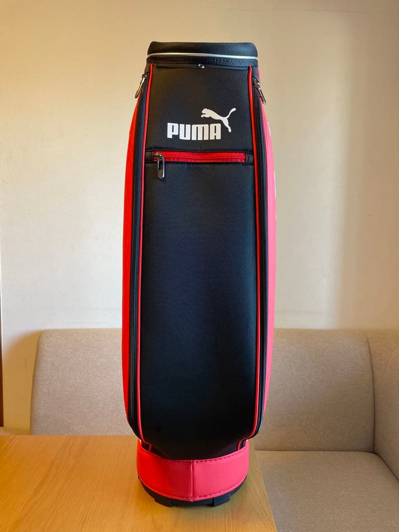 新品未使用　PUMA（プーマ）キャディバッグ　軽量　オレンジ/黒/白