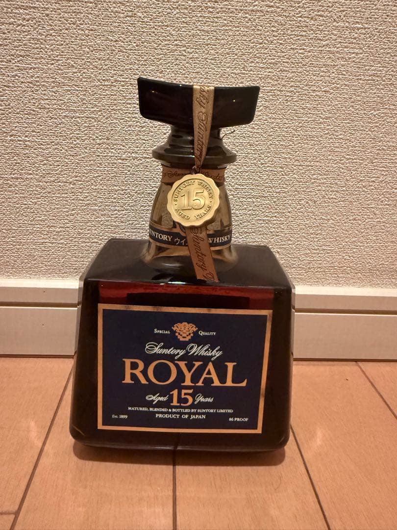 【未開栓】サントリー 15年 ブルーラベル オールドボトル 700ml