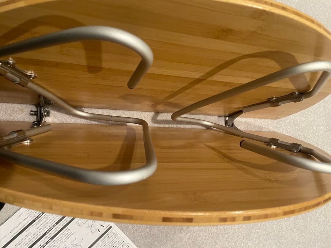 [本日限定値下げ]ワンアクションちゃぶ台竹M LV-071TR