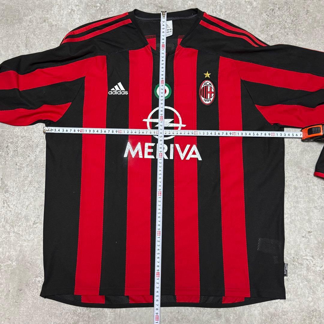 ACミラン 03/04 #10 ルイコスタ 長袖 ユニフォーム CL