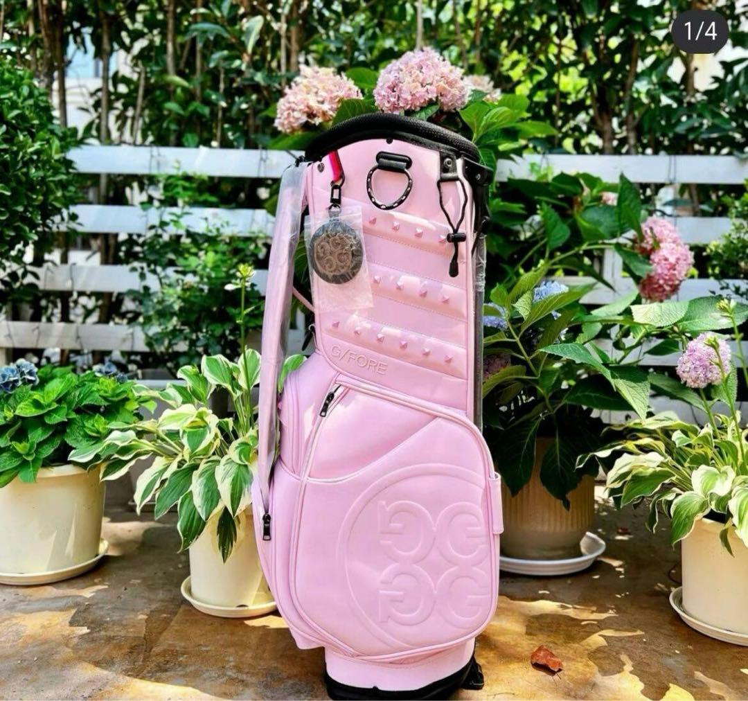 ジーフォア レディース キャディバッグ ピンク G/FORE