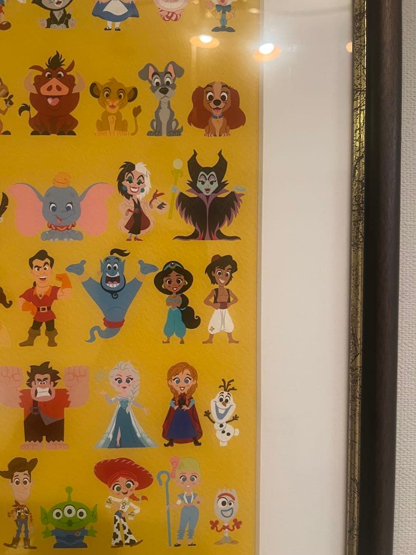 disney100周年　ディズニー絵画　世界限定100枚＋α