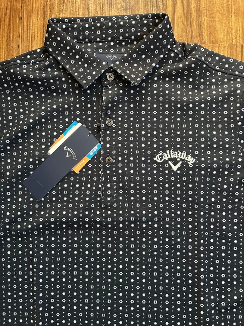 新品、未使用品　Callaway 花柄シャツ LLサイズ