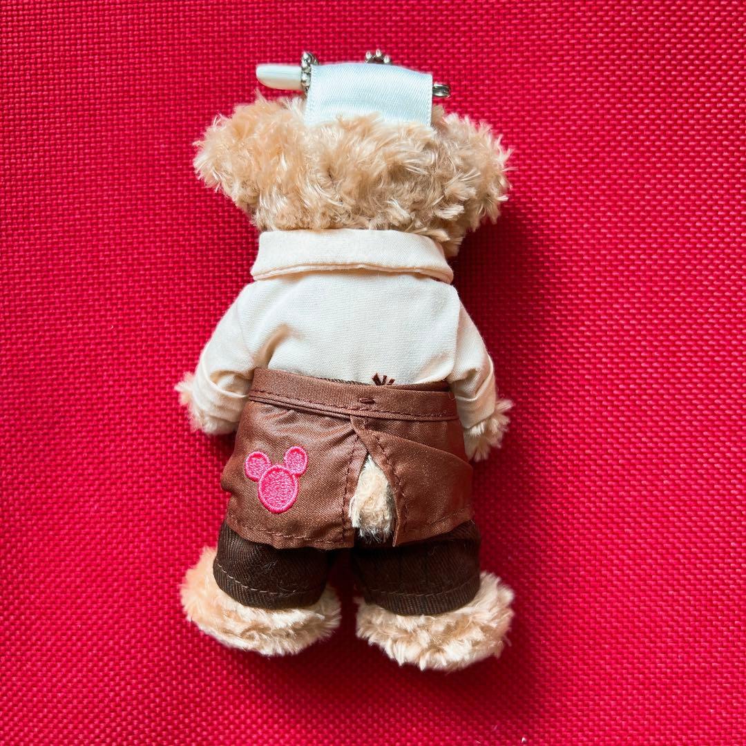 ダッフィー　ぬいぐるみバッジ　バレンタイン