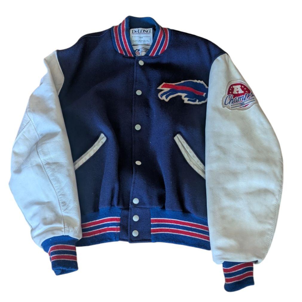 NFL Buffalo Bills　スタジャン レザー