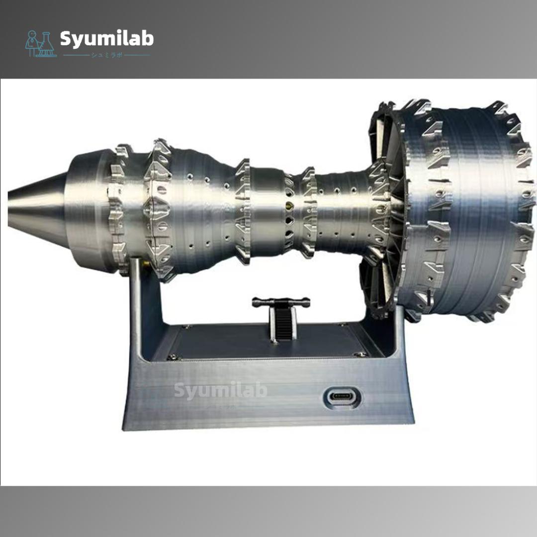 プレミア版　TR900 A380 航空機 エンジンモデル 3Dプリンタ　可動