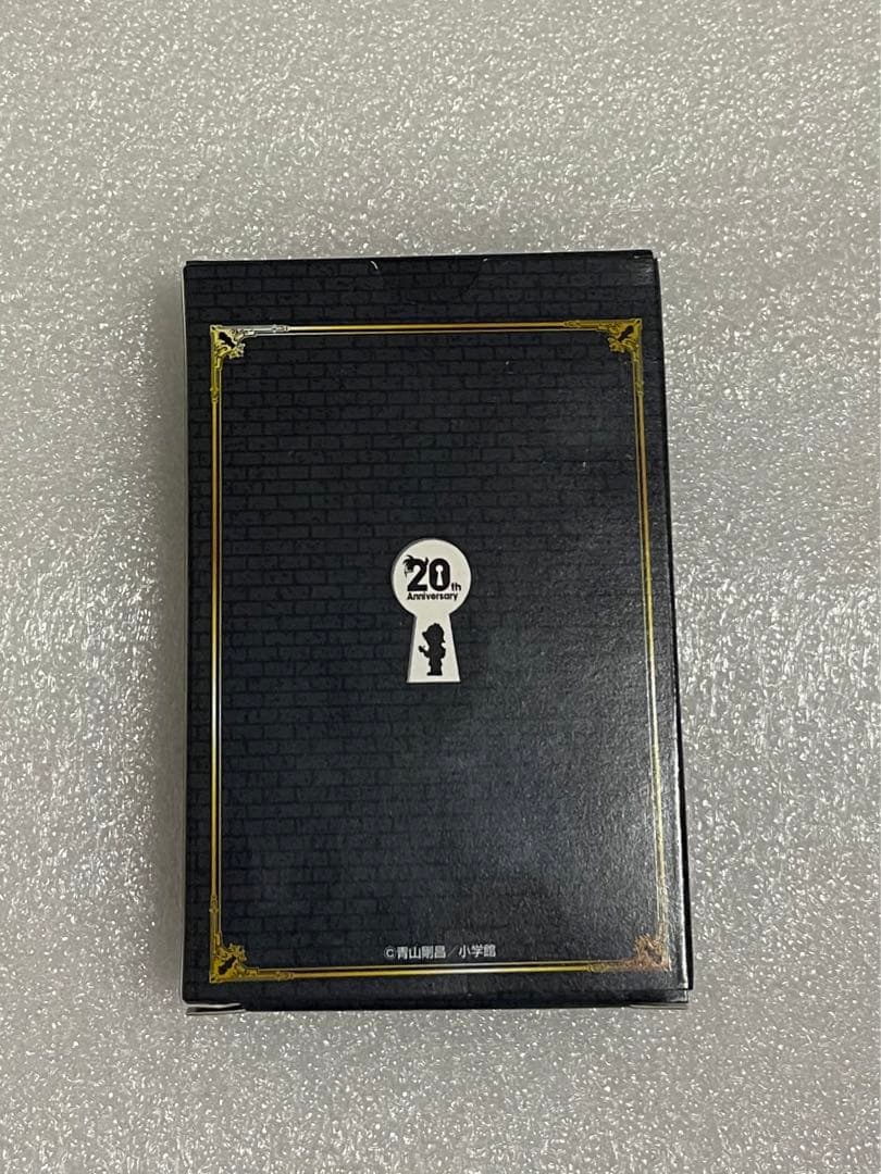 即購入可　名探偵コナン 連載20周年記念 名言&名シーン特製トランプ 青山剛昌