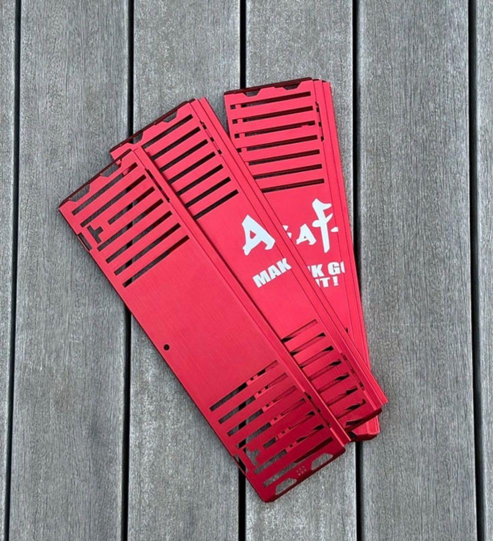 LONG JANG × asimocrafts FIXTACK_A RED 赤