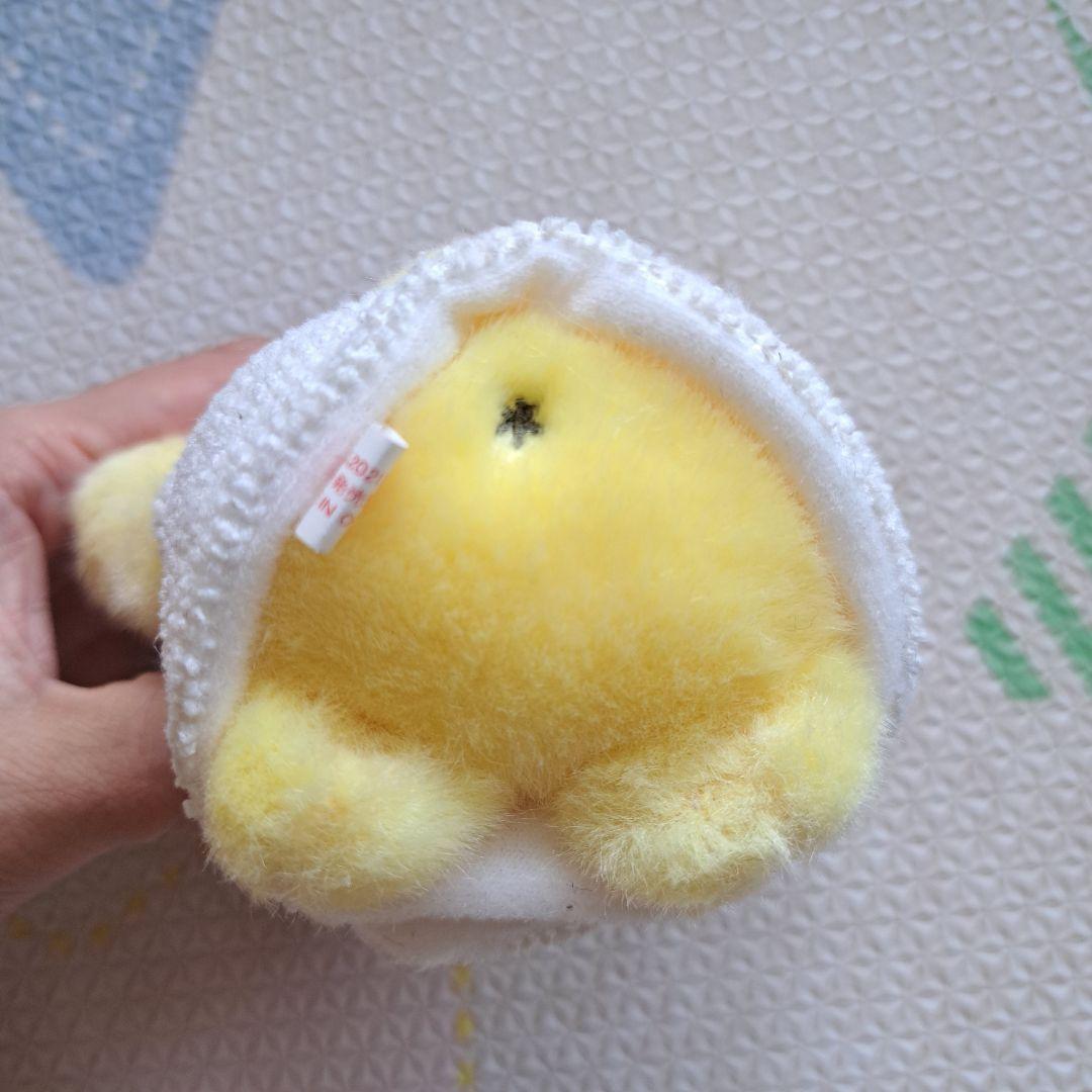 ポムポムプリン　バスタオル　黄色　ぬいぐるみ　キーホルダー　お風呂