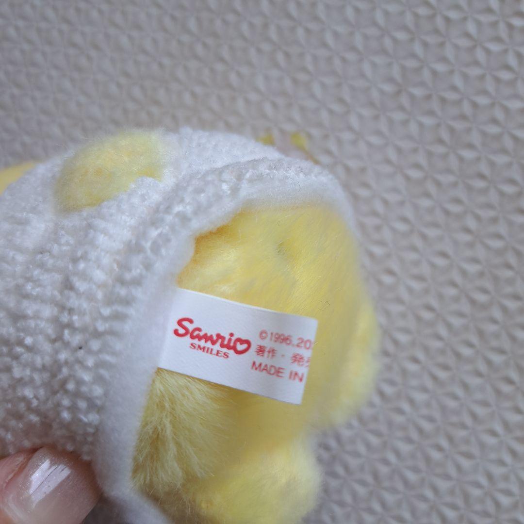ポムポムプリン　バスタオル　黄色　ぬいぐるみ　キーホルダー　お風呂
