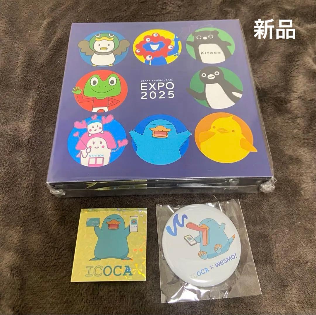 ミャクミャク　イコちゃんJR ピンバッジ 7キャラクター 万博