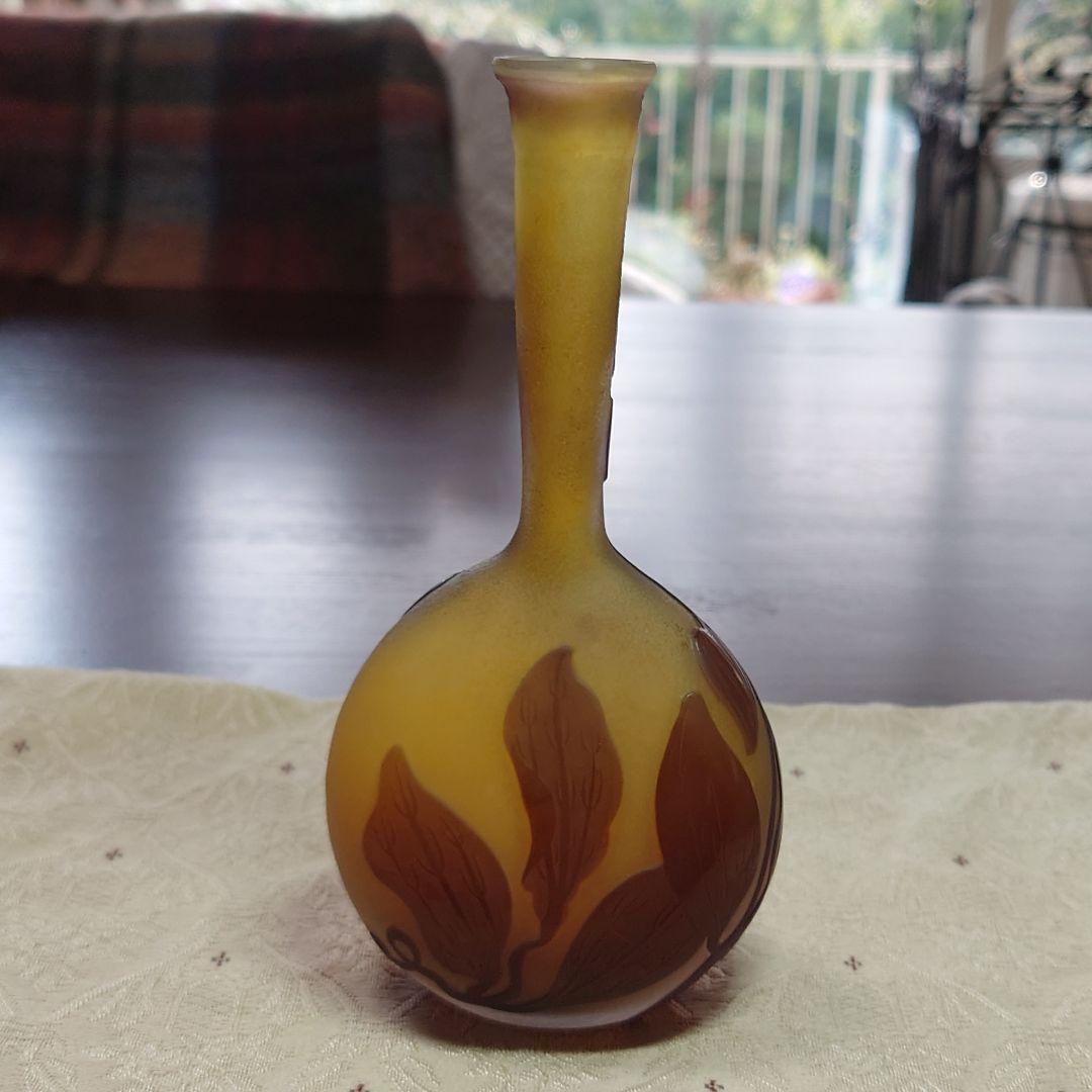 アンティーク　エミール ガレ 花瓶