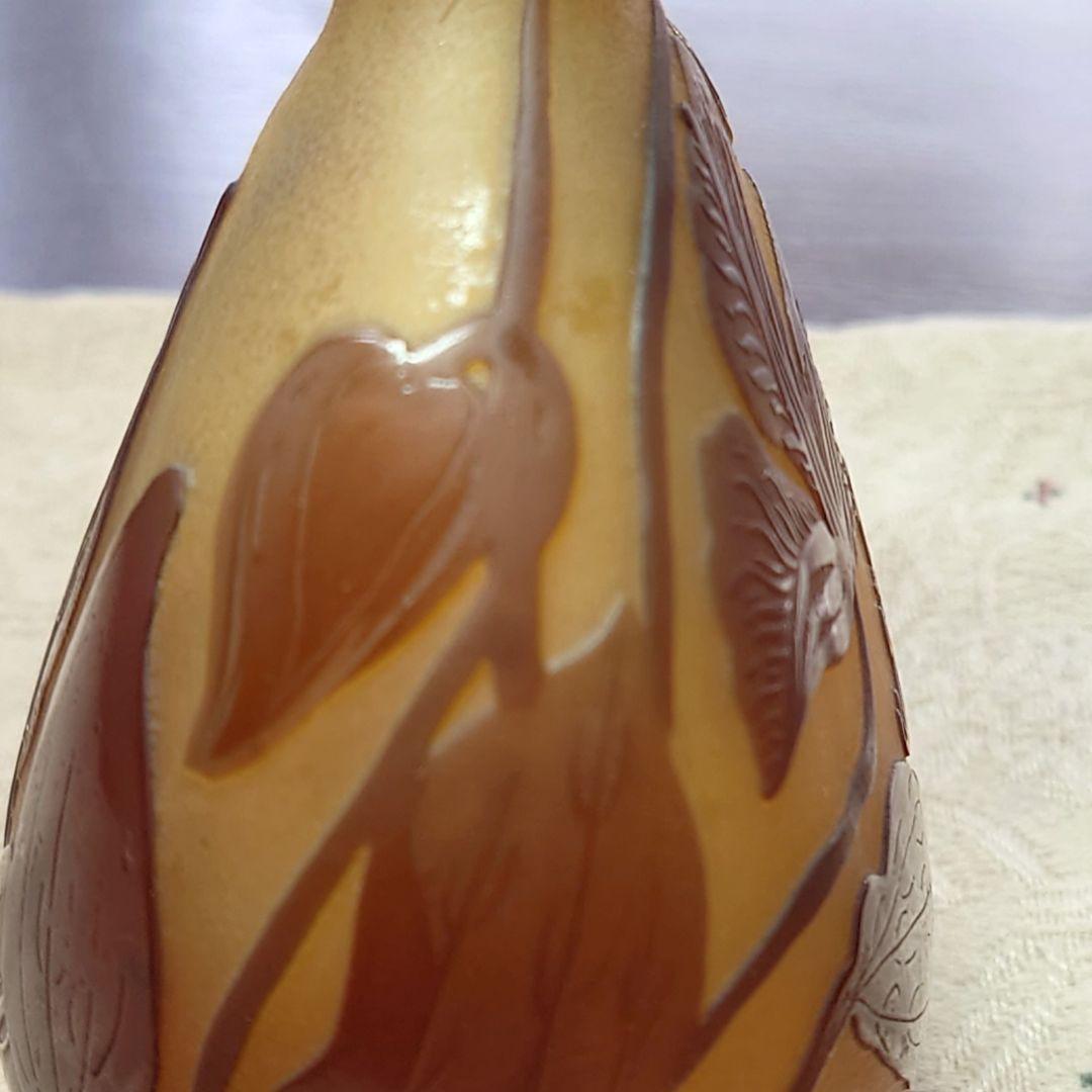 アンティーク　エミール ガレ 花瓶