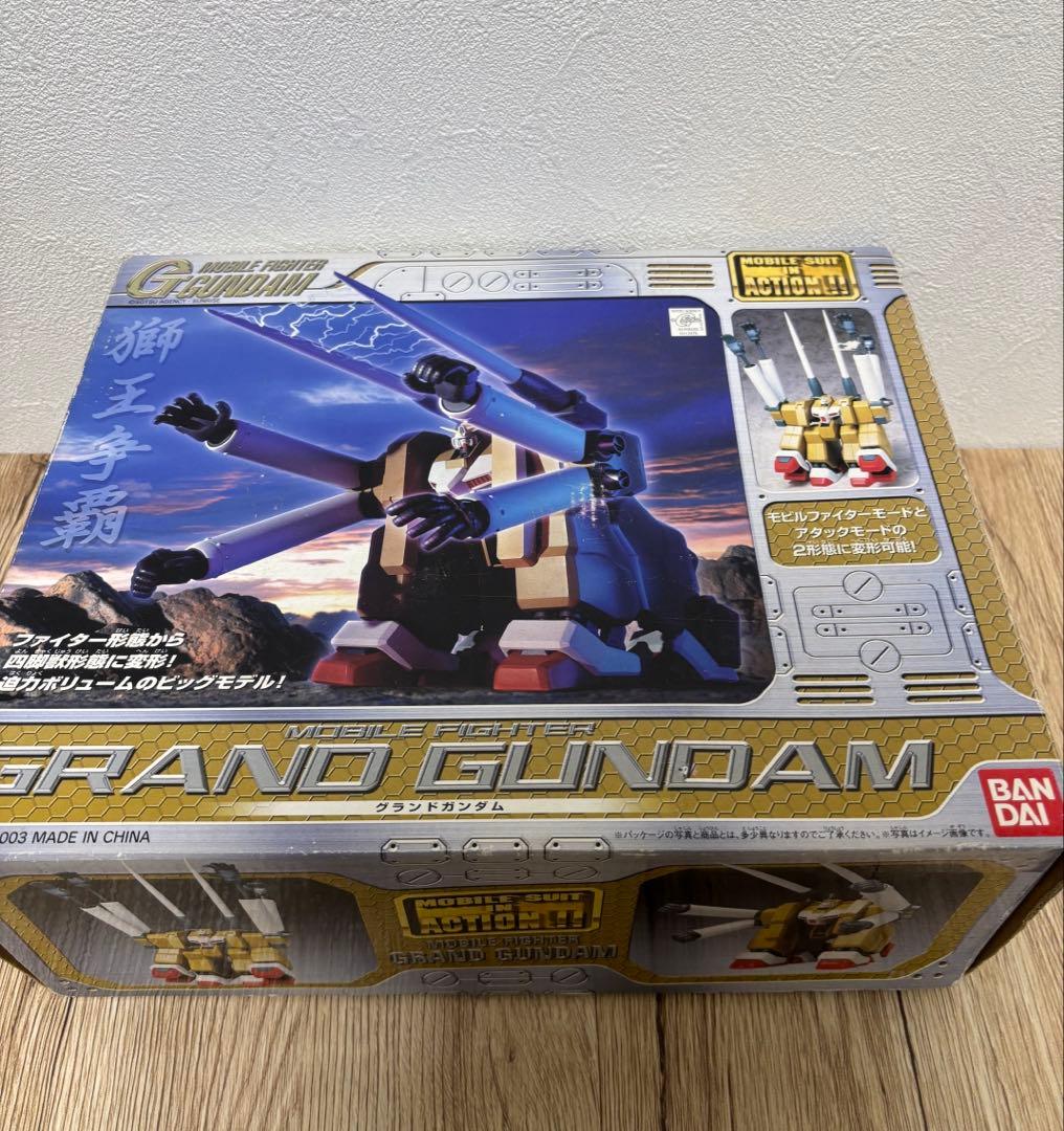 ⭕️未使用　G グランドガンダム　機動武闘伝　Gガンダ厶　獅王争覇