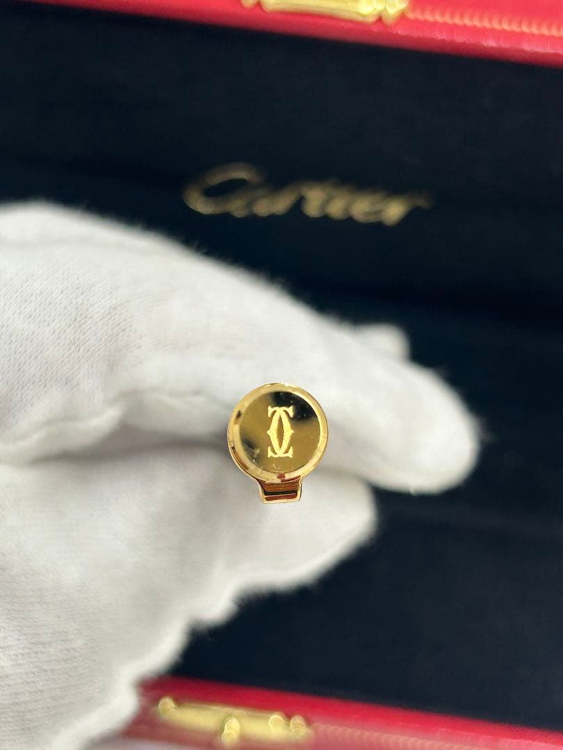 美品 Cartier サントスドゥカルティエボールペン 箱付き