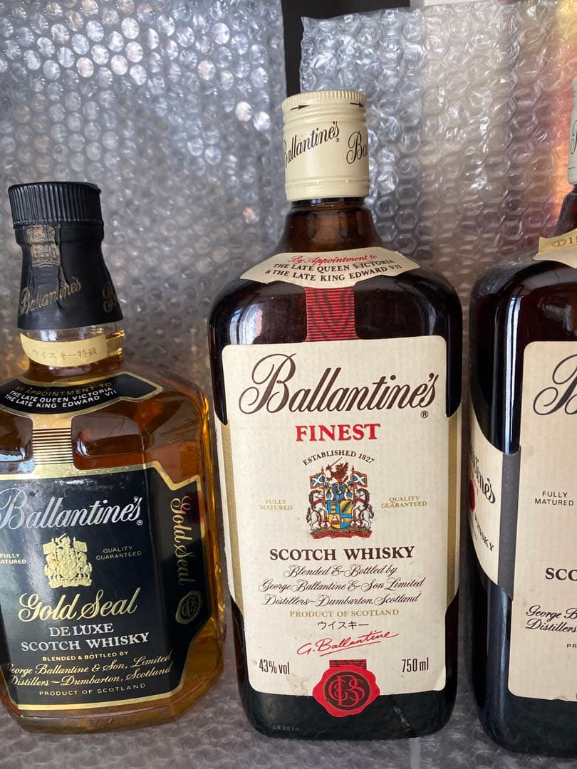 Ballantine's Gold Seal & Finest セット