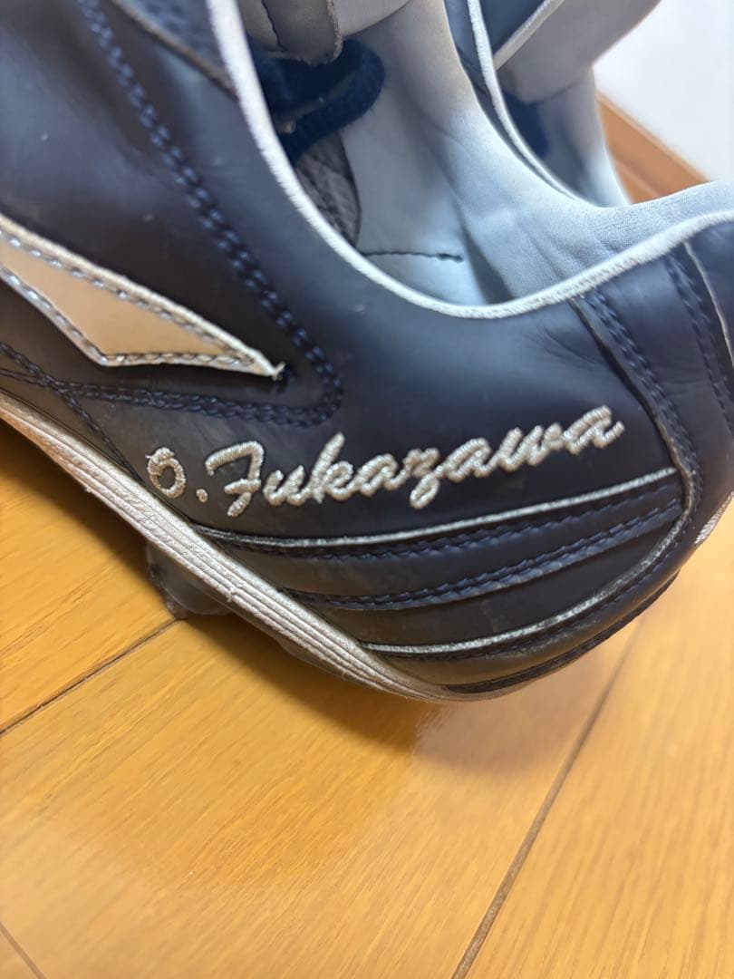 ZETTプロステイタス野球スパイク(横浜DeNAベイスターズ深沢選手実使用)