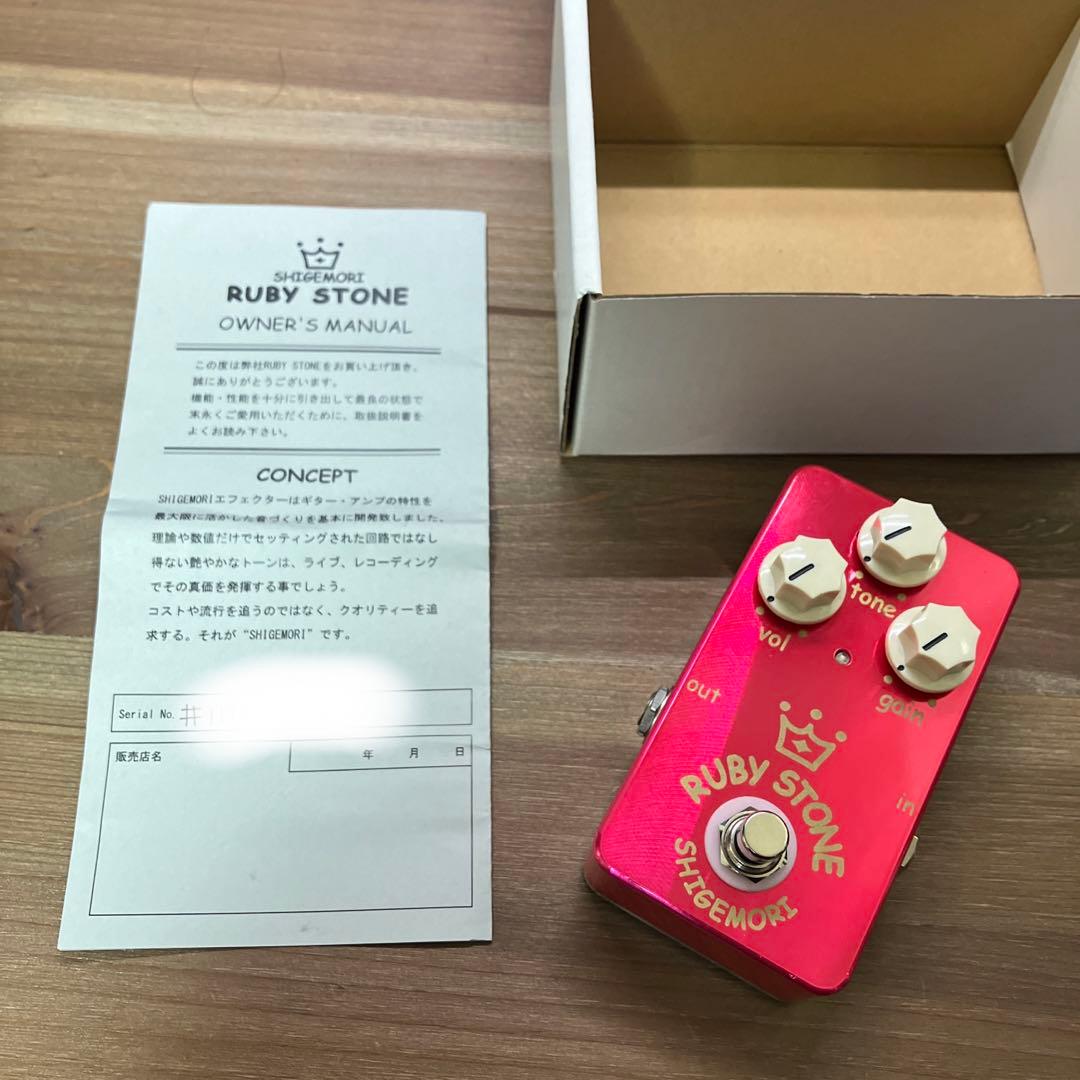 ギター SHIGEMORI RUBY STONE