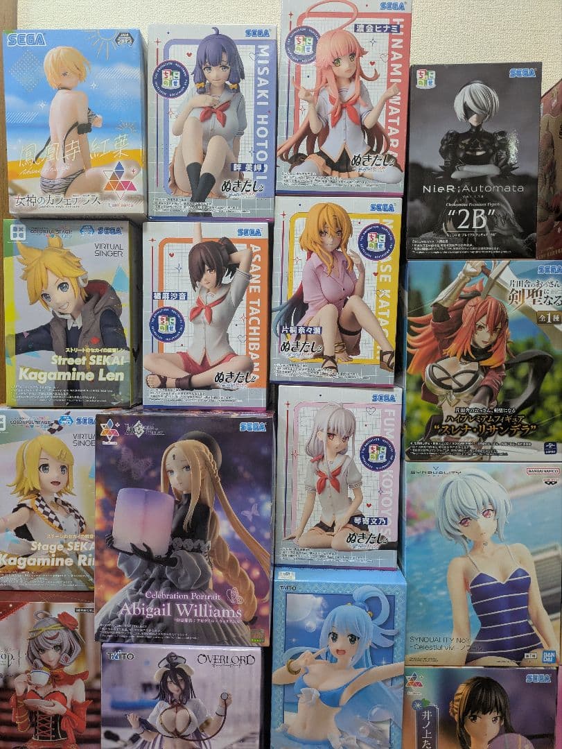 美少女プライズ　フィギュア　30個