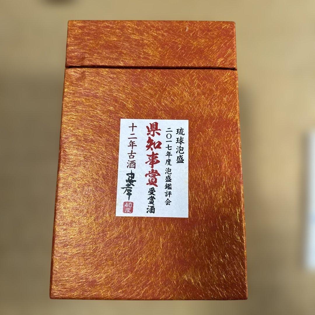 琉球泡盛 忠孝　十二年古酒 720ml 40度　古酒