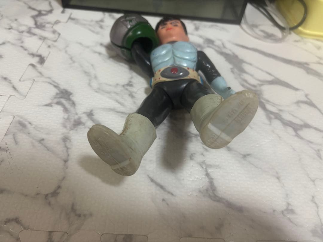 当時物　旧バンダイ　仮面ライダー　ソフビ