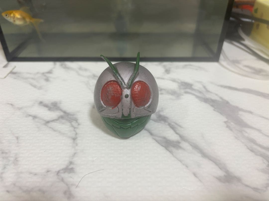 当時物　旧バンダイ　仮面ライダー　ソフビ