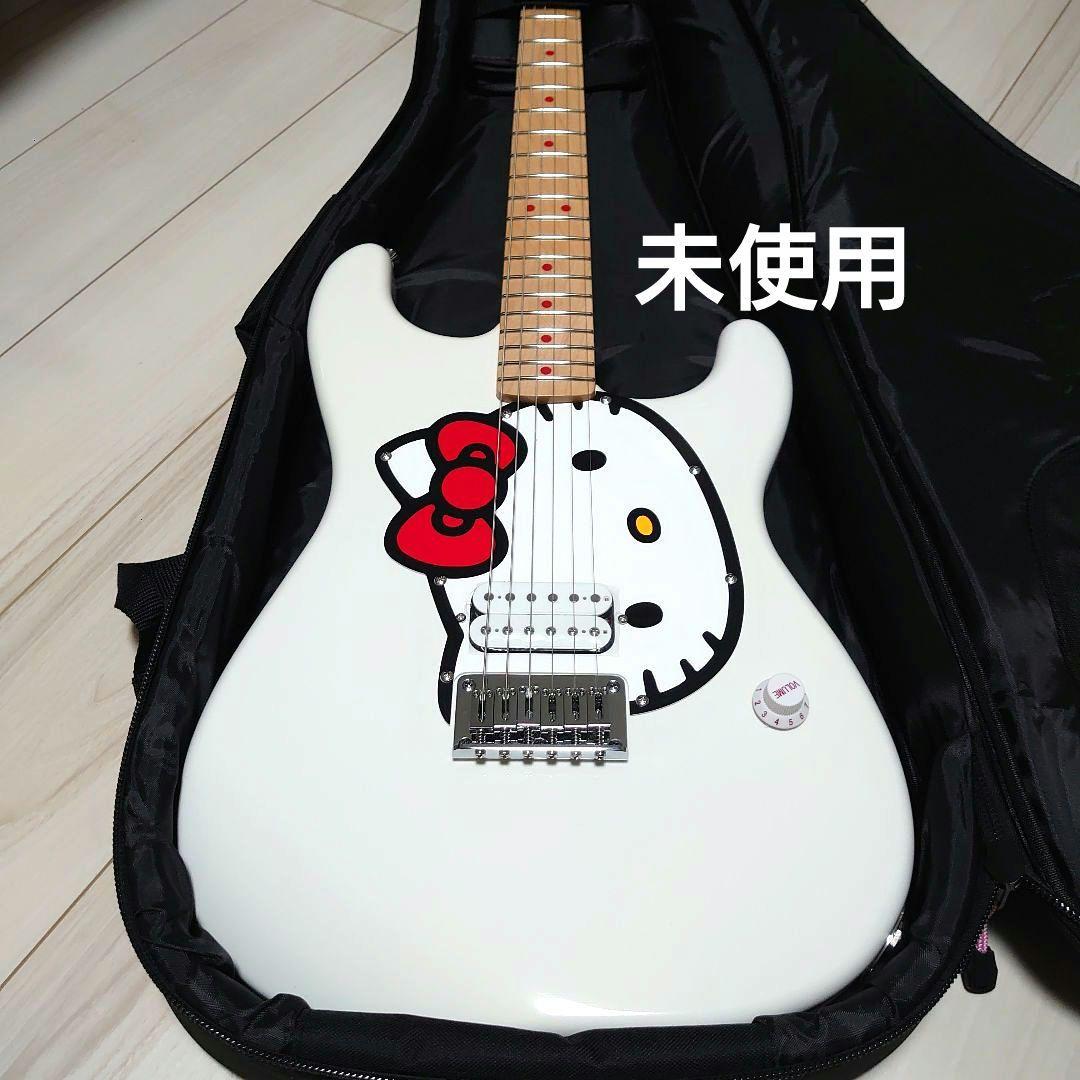 ギター Fender x Hello Kitty White Stratocaster