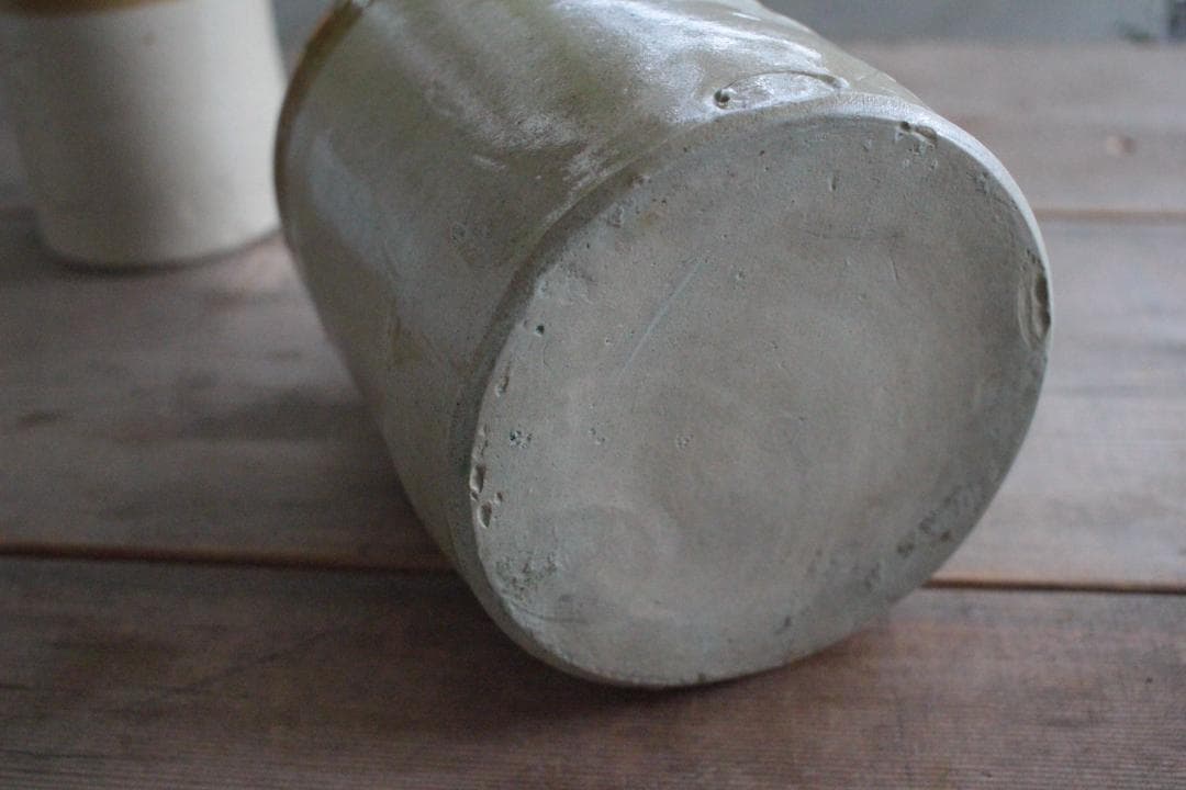 Lサイズ/イギリス陶器ストーンウェアボトル/アンティーク・ヴィンテージ