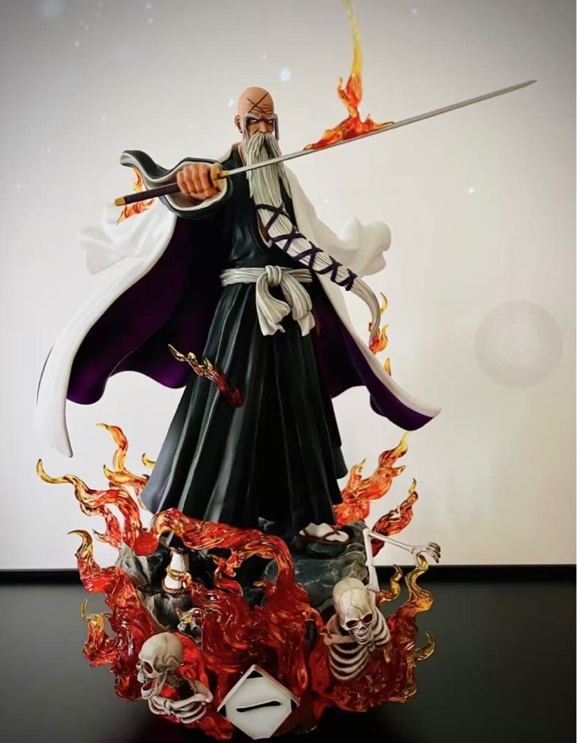 BLEACH 山本元柳齋重國 ガレージキット ガレキ スタチュー③