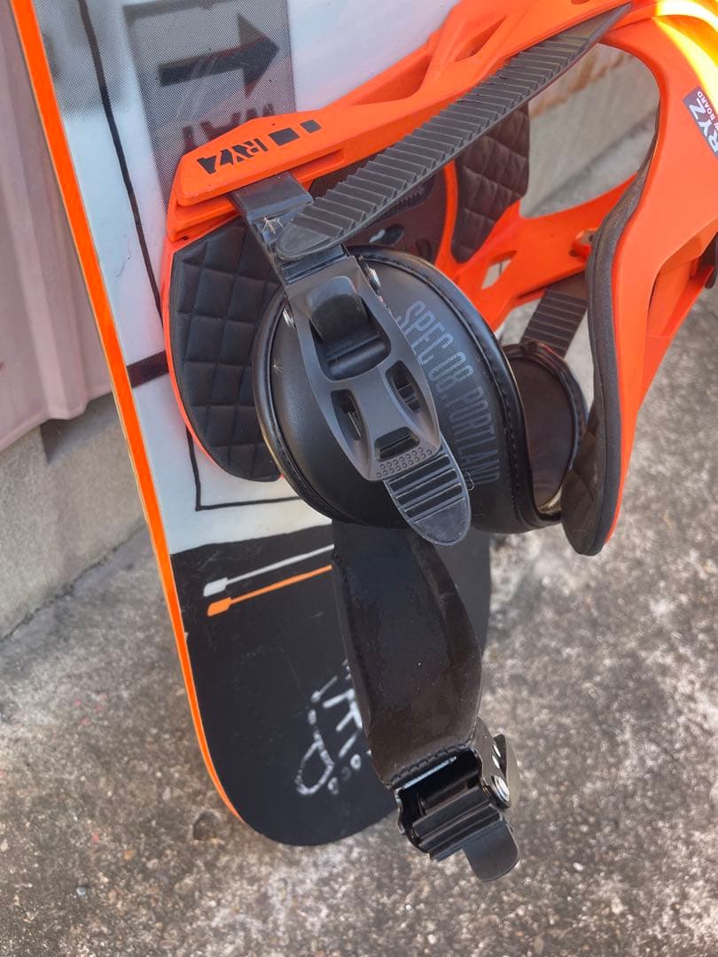 ライズ　マーシャル　スノーボード　155cm ビンディング