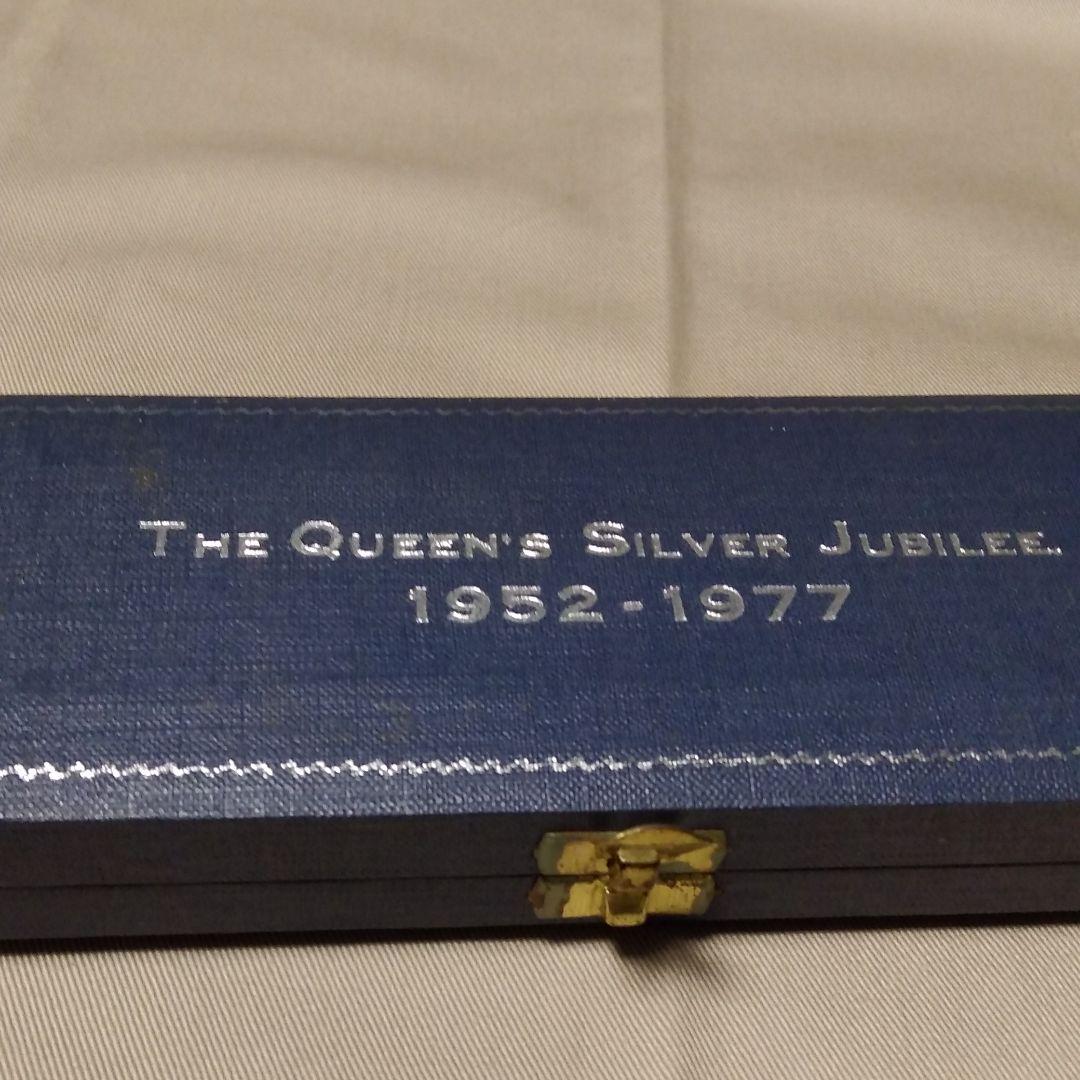 ＧＷ割引きエリザベス女王在位25周年記念スプーン