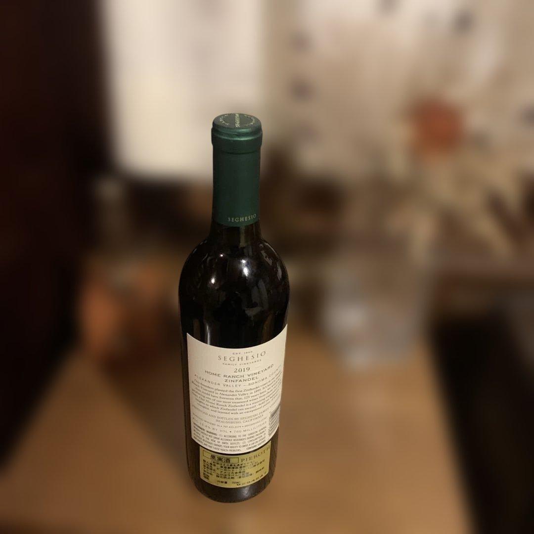 セゲシオ ホーム ランチ 2019 アレキサンダー ヴァレー ジンファンデル