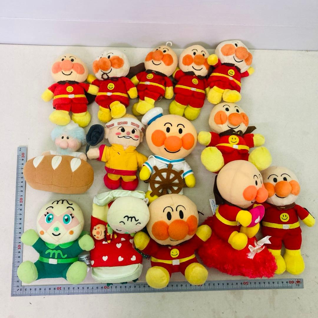 【タグ付きあり★14点】アンパンマン　ぬいぐるみ　メロンパンナ　ジャムおじさん