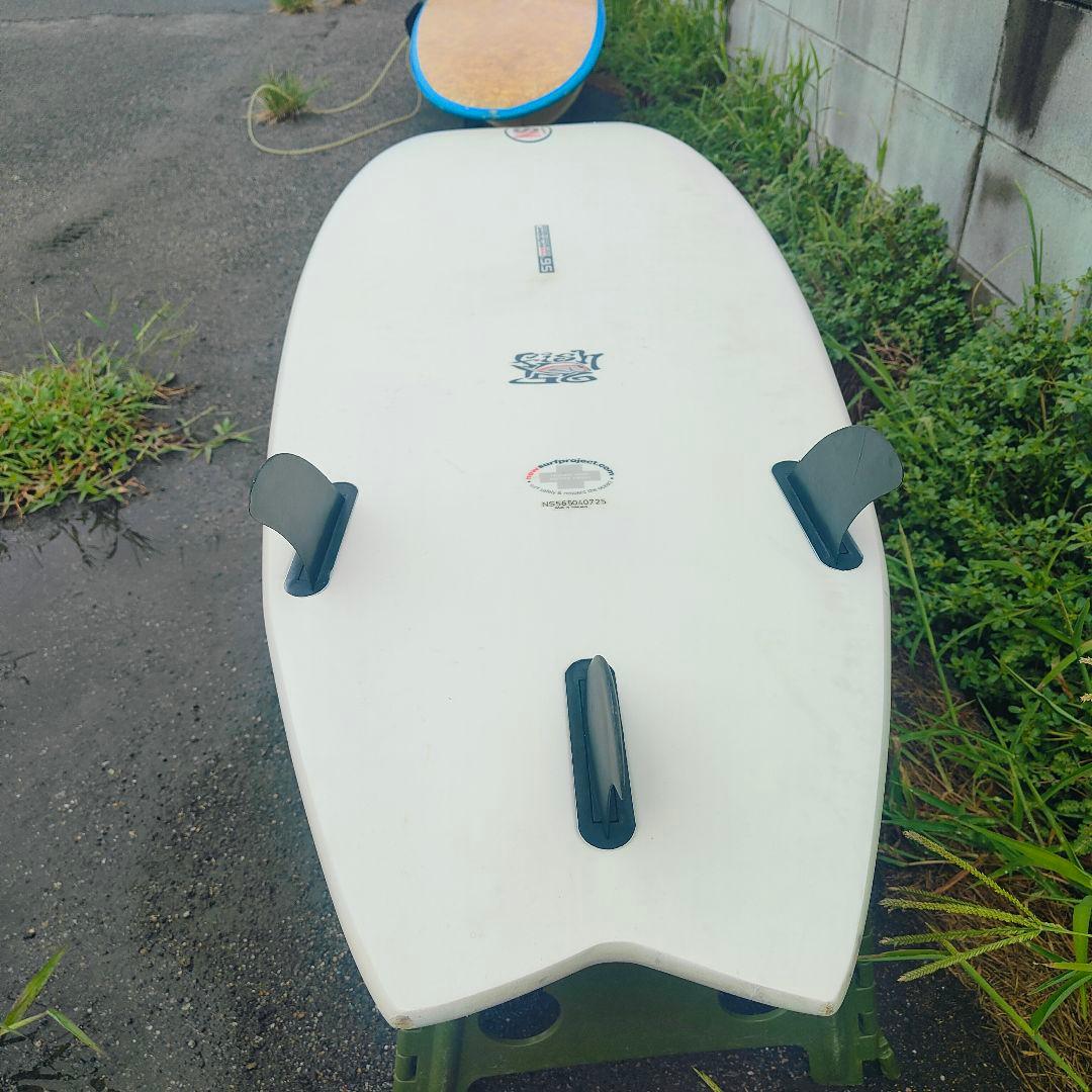 【極美品】NSP ショートボード 5’6” フィッシュテール 付属品完備 送料込