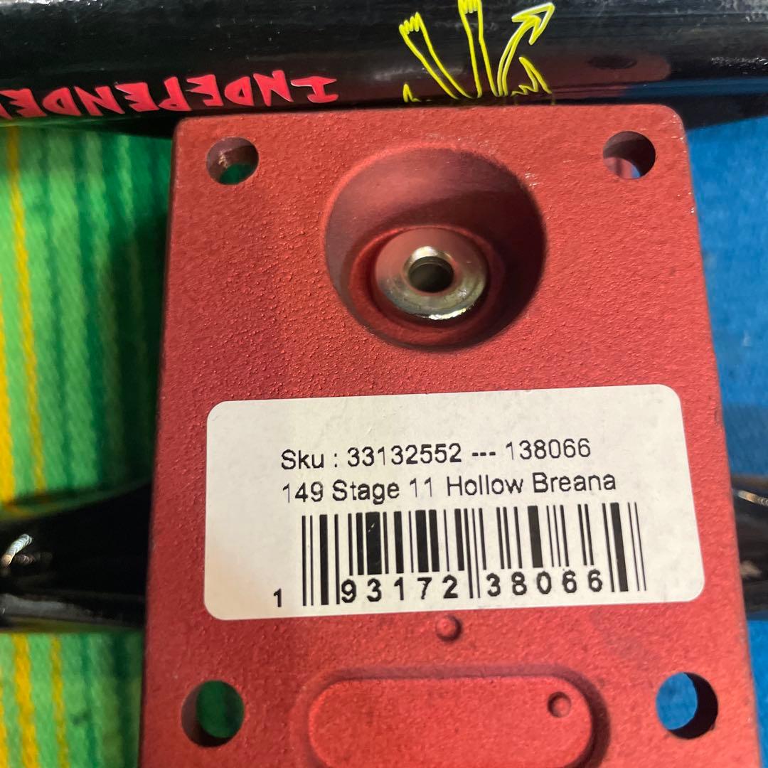 インディペンデントindependent149スケートボードトラック12,000